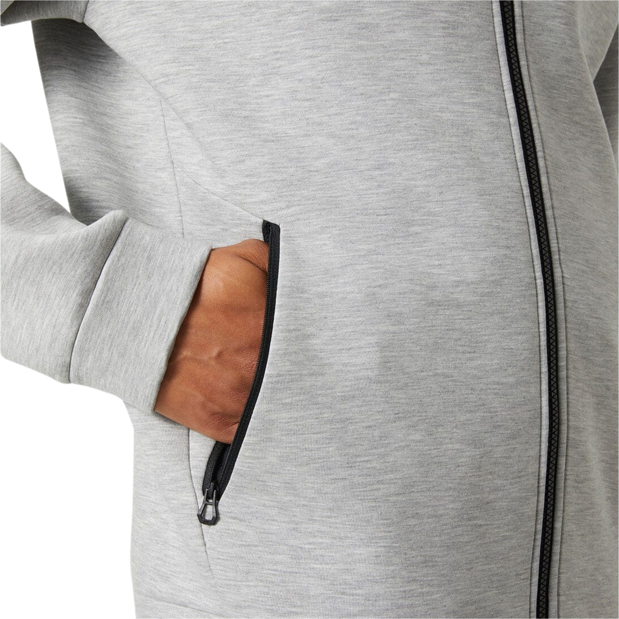 2026 Helly Hansen Da Uomo HP Ocean Giacca Da Vela Con Zip Intera 2.0 34264 - Grey Melange